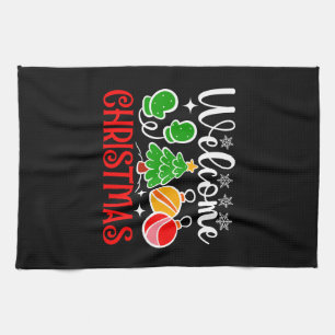 Linge De Cuisine Bienvenue Noël