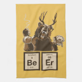Linge De Cuisine Bière découverte par ours de chimie (Vertical)