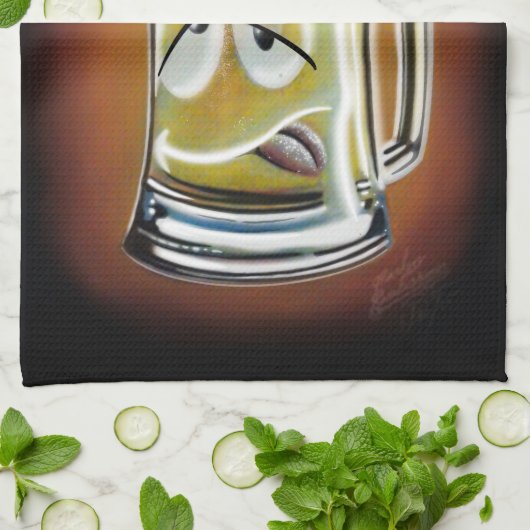 Linge De Cuisine Bière O’clock ! (Plié)