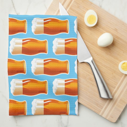 Linge De Cuisine Bières (Quart Plié)