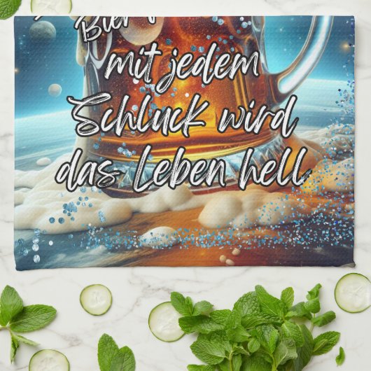 Linge De Cuisine Bières (Plié)