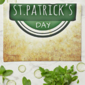 Linge De Cuisine Bières du jour Saint Patrick (Plié)