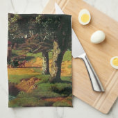 Linge De Cuisine Bierstadt Albert, Une Usine Rustique (Quart Plié)