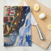 Linge De Cuisine Biewer Terrier Christmas Boat Holiday (Quart Plié)