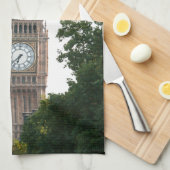 Linge De Cuisine Big Ben Londres Angleterre (Quart Plié)