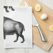 Linge De Cuisine Big Bison Buffalo Thunder-Cove (Quart Plié)