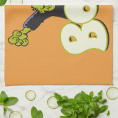 Linge De Cuisine Big BOO - Frankenstein Monster Halloween Orange (Plié)