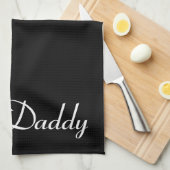 Linge De Cuisine Big Daddy avec Red Heart (Quart Plié)