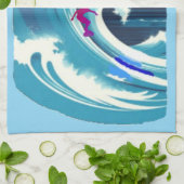 Linge De Cuisine Big Wave Surfer Thunder_Cove (Plié)