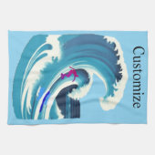 Linge De Cuisine Big Wave Surfer Thunder_Cove (Horizontal)