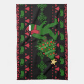 Linge De Cuisine Bigfoot on genou (Vertical)