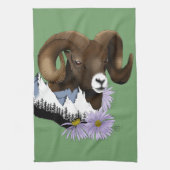 Linge De Cuisine Bighorn Sheep (Vertical)