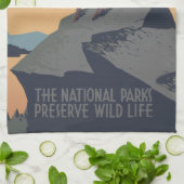 Linge De Cuisine Bighorn Sheep American West Wildlife (Plié)