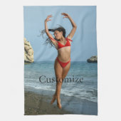 Linge De Cuisine Bikini Model Dancing Thunder_Cove (Vertical)