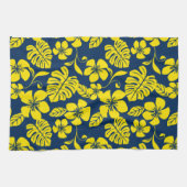 LINGE DE CUISINE BIKINI ROSE (BLEU FONCÉ/JAUNE) (Horizontal)