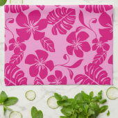 LINGE DE CUISINE BIKINI ROSE (ROSES) (Plié)