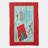 Linge De Cuisine Billet passager Aeroflot (Vertical)