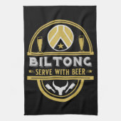 Linge De Cuisine Biltong Et Bière (Vertical)