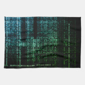 Linge De Cuisine Binary Symphony Kitchen Towel - Art Meets Tech (Horizontal)