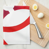 Linge De Cuisine Biodanger - RED (Quart Plié)