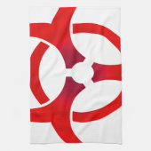 Linge De Cuisine Biodanger - RED (Vertical)