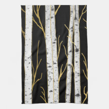 Birch Tree Forêt moderne Nature