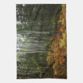 Linge De Cuisine Birch Trees blancs et fougères d'automne à Rocky M (Vertical)