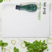 Linge De Cuisine Bird dit 'tweet' (Plié)