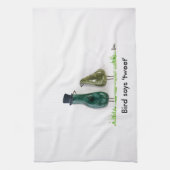 Linge De Cuisine Bird dit 'tweet' (Vertical)