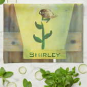 Linge De Cuisine Birdhouse par Shirley Taylor (Plié)