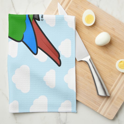 Linge De Cuisine Birdorable Conure Vert-cheeked (Quart Plié)