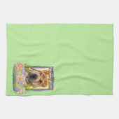 Linge De Cuisine Biscuits d'oeuf de pâques - Shar Pei (Horizontal)