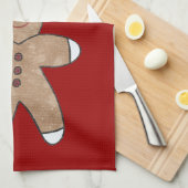 Linge De Cuisine Biscuits doux de pain d'épice de Noël (Quart Plié)