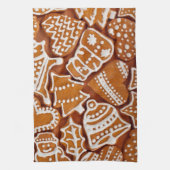 Linge De Cuisine Biscuits en pain d'épices de Noël (Vertical)