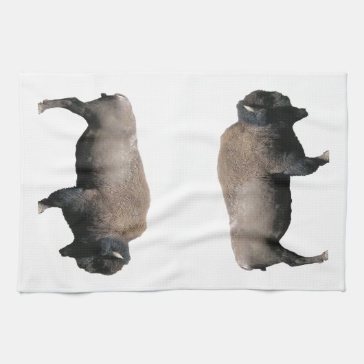 Linge De Cuisine Bison (Horizontal)