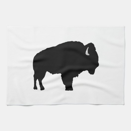 Linge De Cuisine Bison américain (Horizontal)