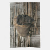 Linge De Cuisine Bison de bois (Vertical)