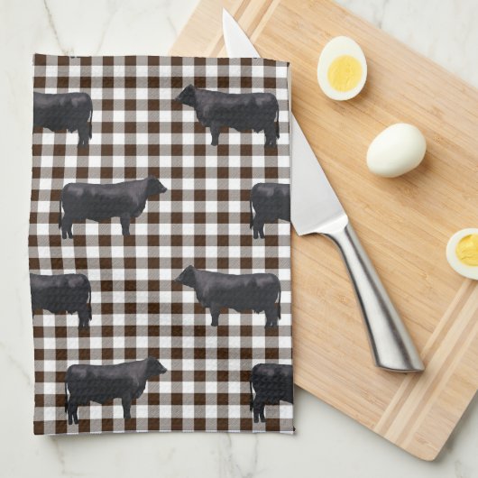 Linge De Cuisine Black Angus (Quart Plié)