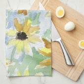 Linge De Cuisine Black Eyed Susan Floral (Quart Plié)