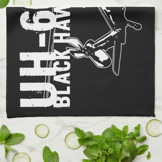 Linge De Cuisine Black Hawk (Plié)