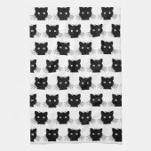 Linge De Cuisine Black Kitty (Vertical)