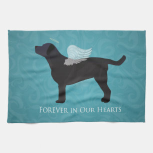 Linge De Cuisine Black Lab Pet Memorial Sympathy Pet Perte Concepti