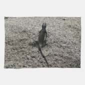 Linge De Cuisine Black Lizard (Horizontal)