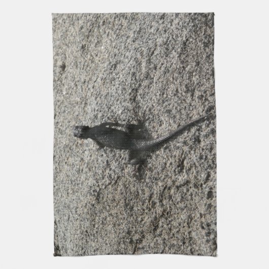 Linge De Cuisine Black Lizard (Vertical)