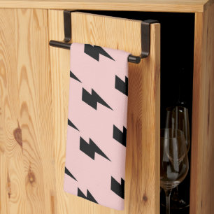 Linge De Cuisine Black Rose Lightning Y2K Indie Bold Décor