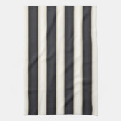 Linge De Cuisine Black & White Stripes Imaginaire gothique victorie (Vertical)