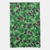 Linge De Cuisine Blackberry en vert (Vertical)