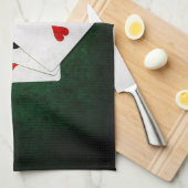 Linge De Cuisine Blackjack 21 point - Neuf, Neuf, Trois (Quart Plié)