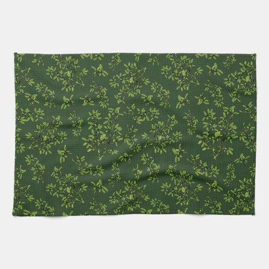 Linge De Cuisine Blackthorn vert foncé (Horizontal)