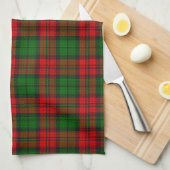 Linge De Cuisine Blackwatch Campbell Tartan Red Green Plaid (Quart Plié)